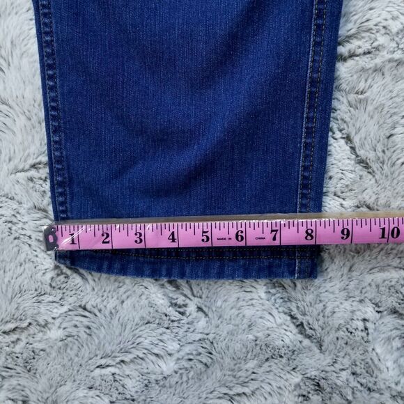 Kirkland Signature Jeans Mens Size 36x29 Blue Regular Straight Dark Wash Denim - Picture 5 of 10